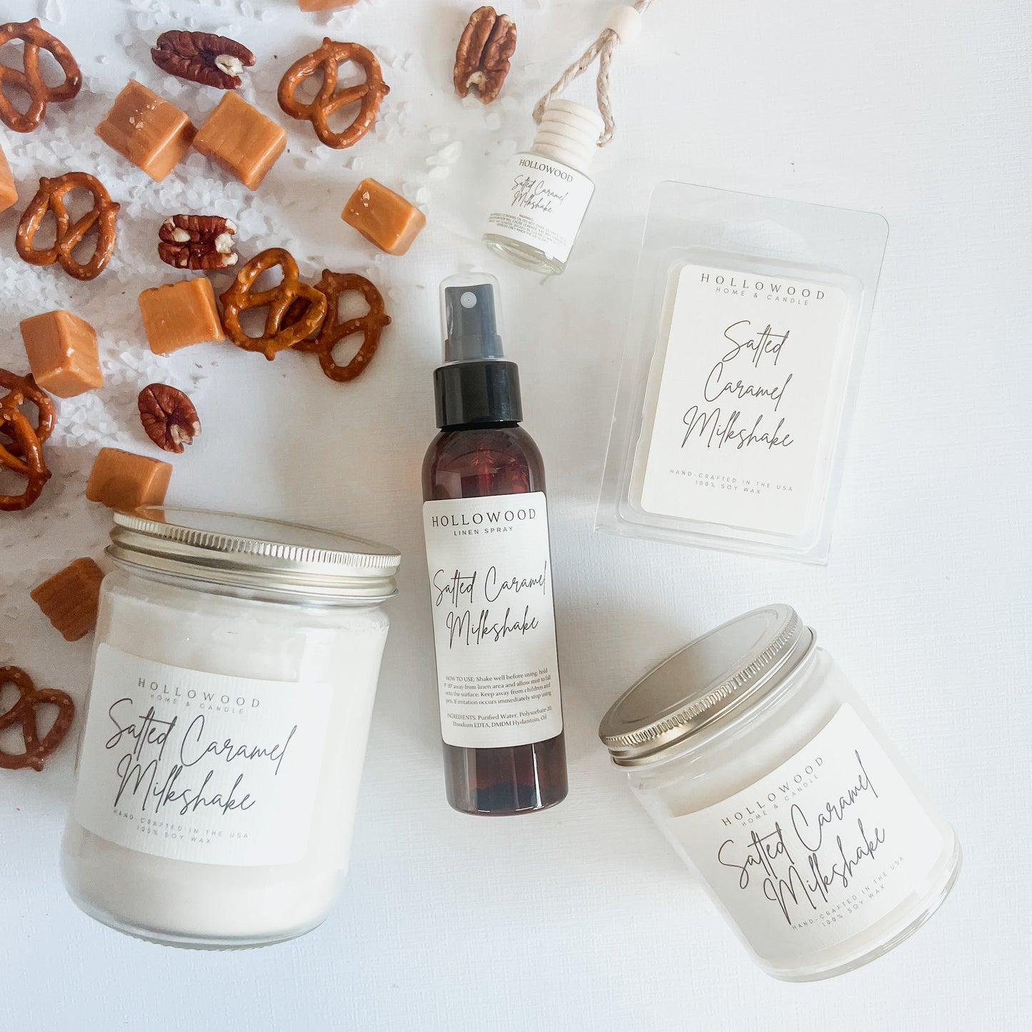 SALTED CARAMEL MILKSHAKE | LINEN SPRAY