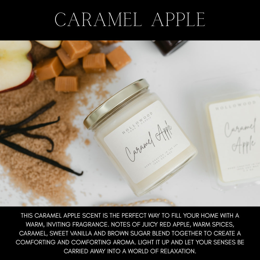 CARAMEL APPLE | GLASS JAR