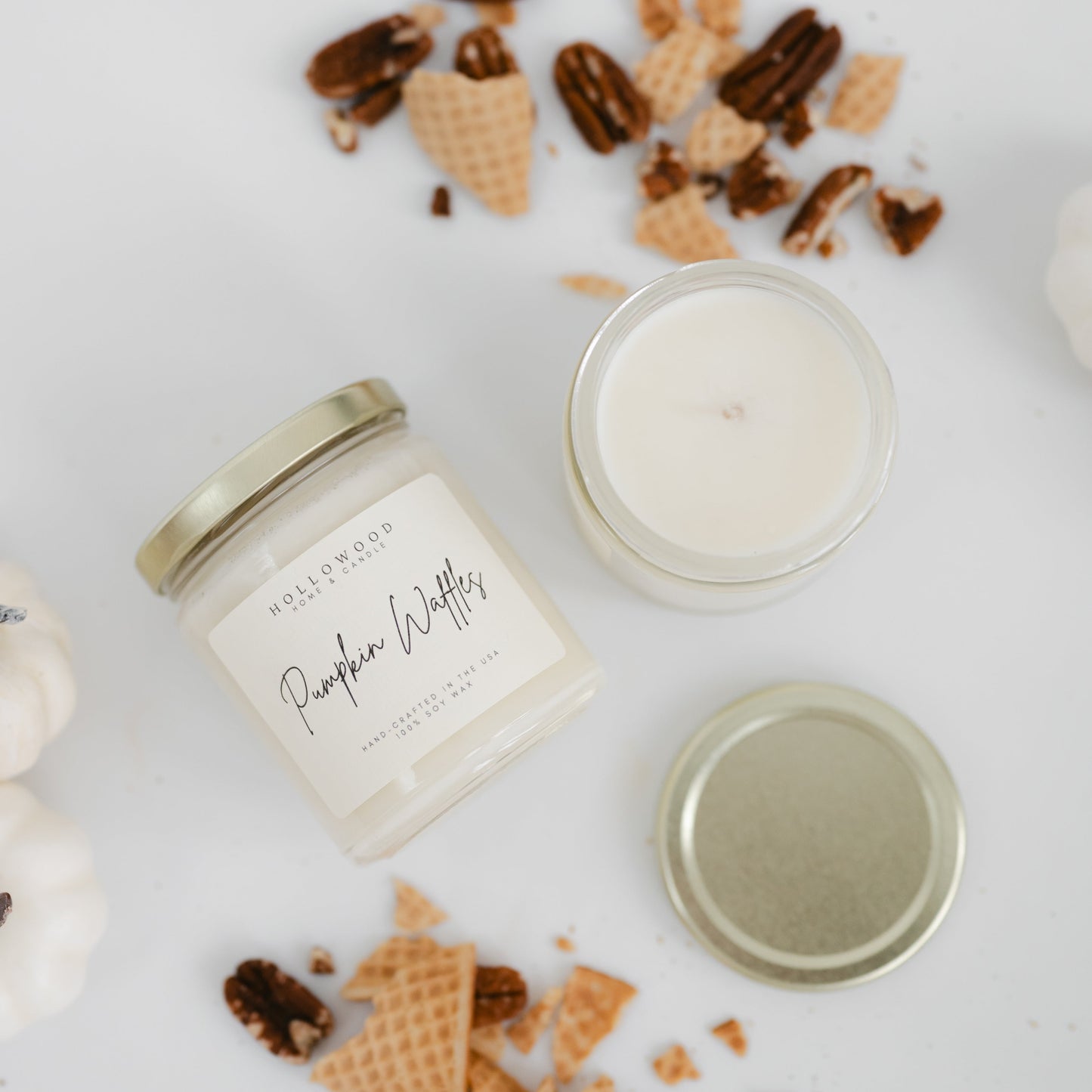 PUMPKIN WAFFLES | CANDLES