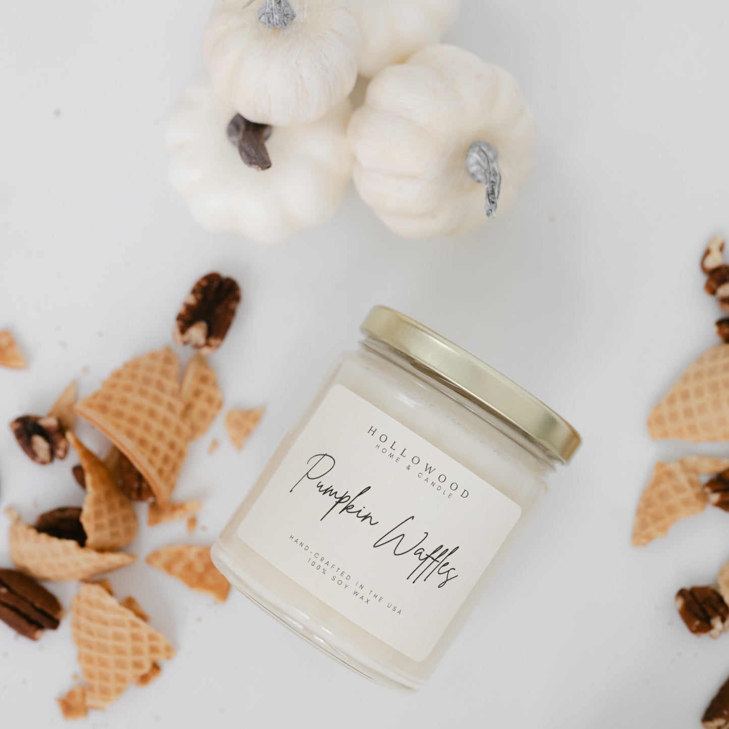 PUMPKIN WAFFLES | CANDLES