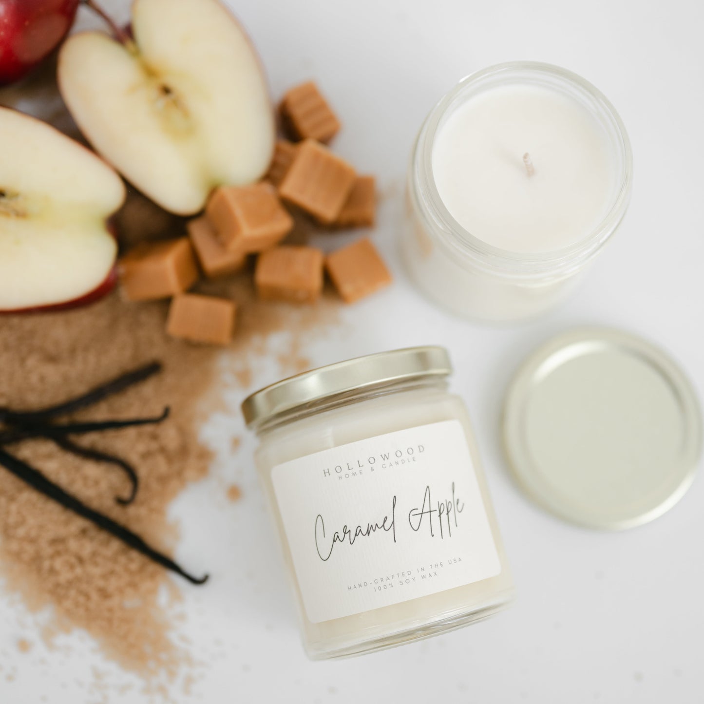 CARAMEL APPLE | GLASS JAR