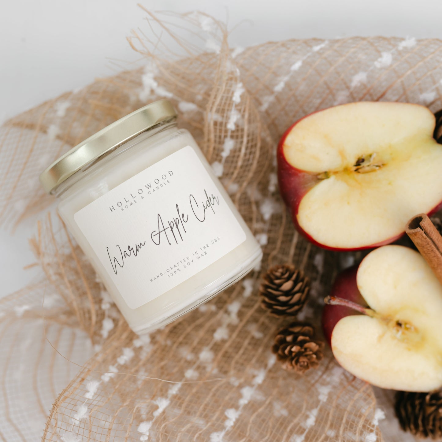 WARM APPLE CIDER | CANDLES