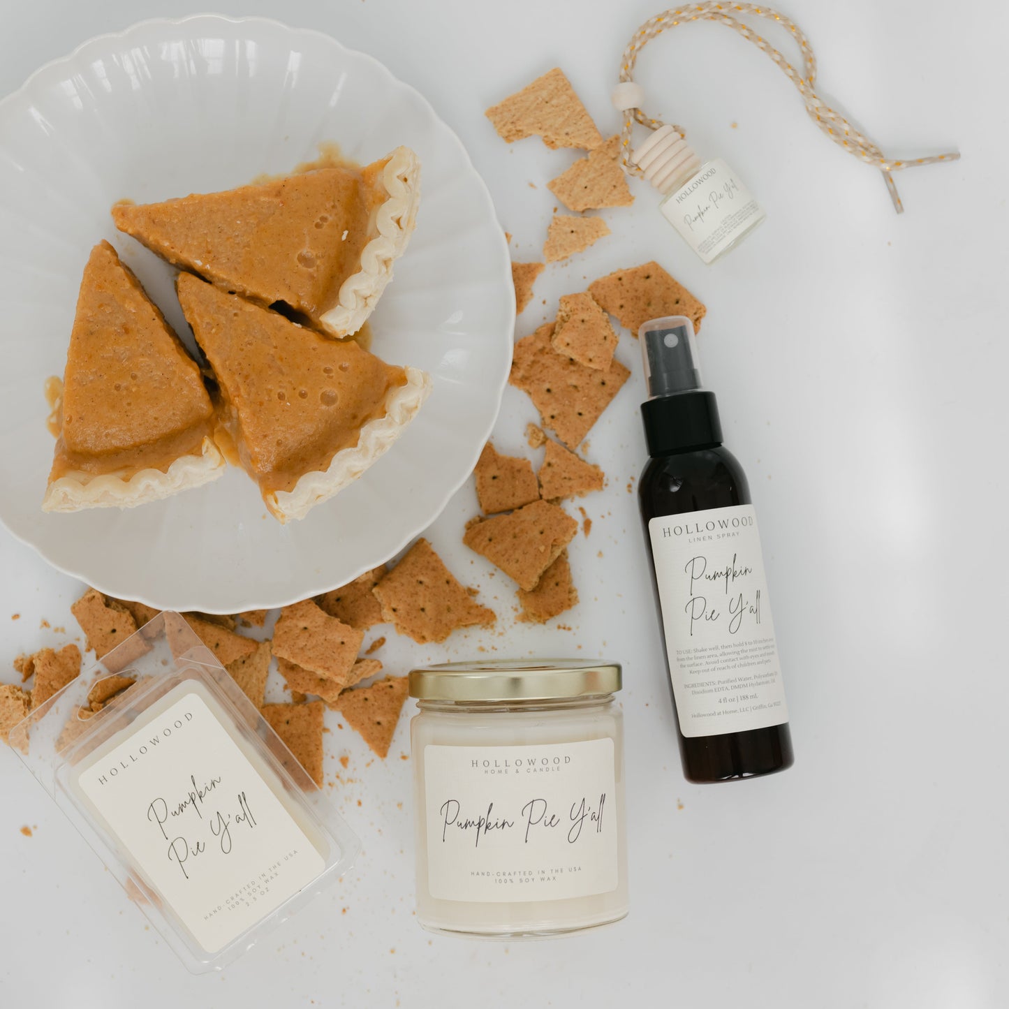 PUMPKIN PIE Y'ALL | CANDLES