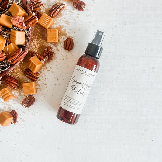 CARAMELIZED PRALINES | LINEN  SPRAY