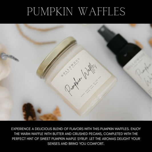 PUMPKIN WAFFLES | LINEN  SPRAY