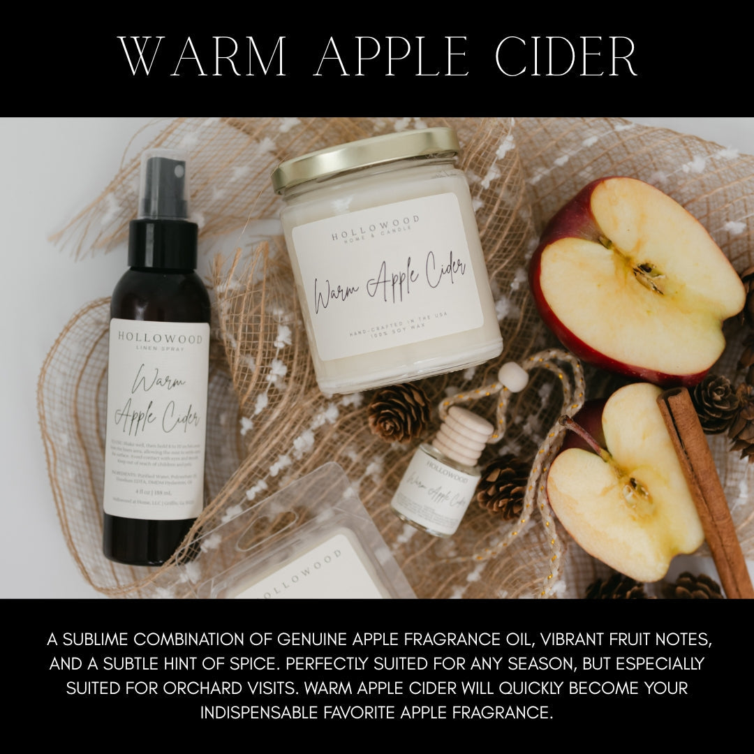 WARM APPLE CIDER | CANDLES