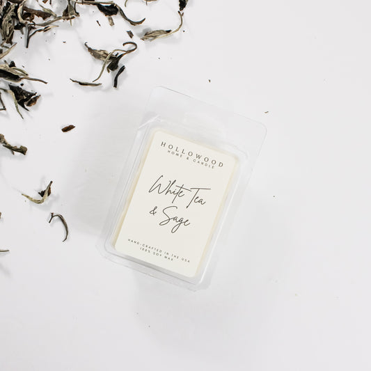 WHITE TEA & SAGE | Wax Melt