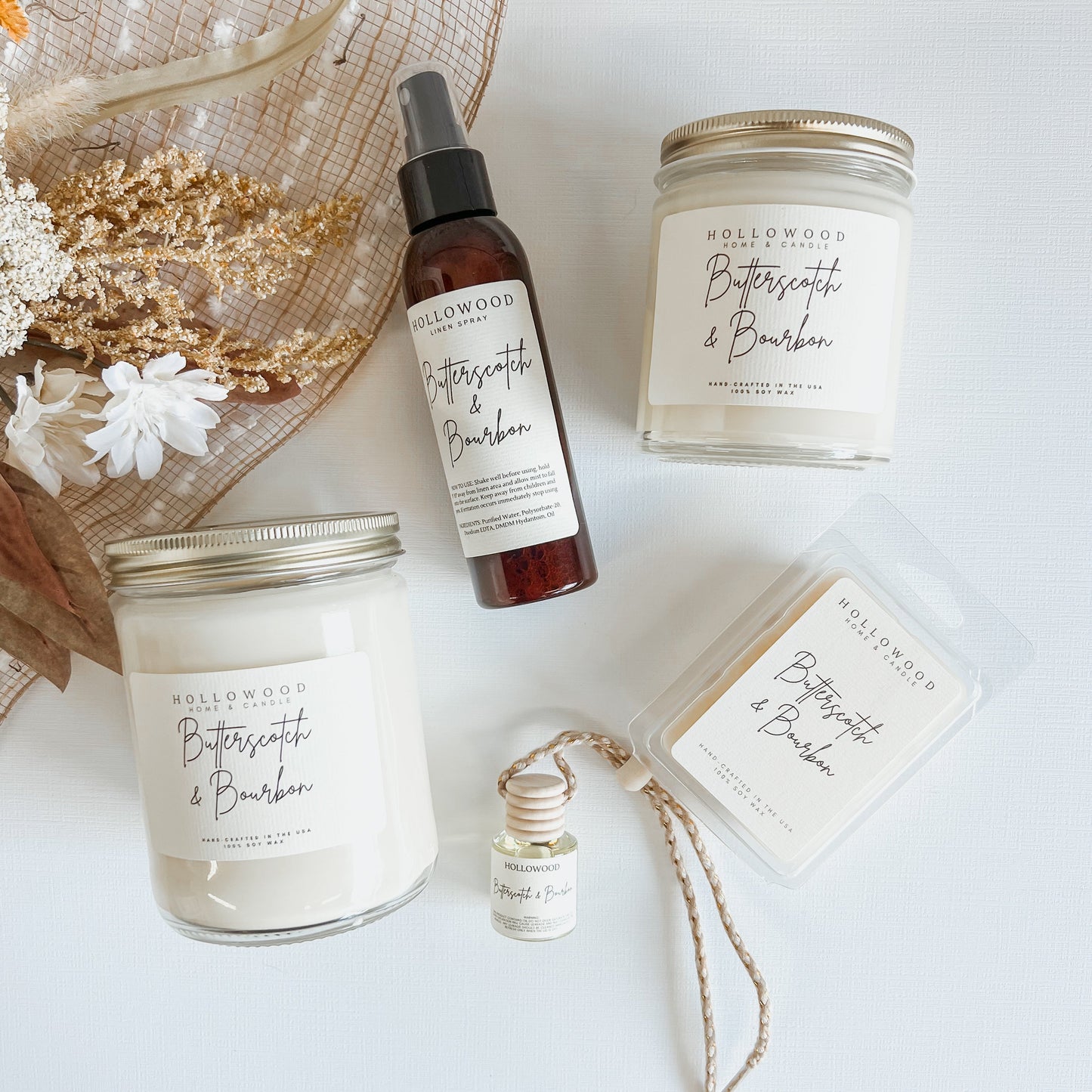 BUTTERSCOTCH & BOURBON | CANDLES