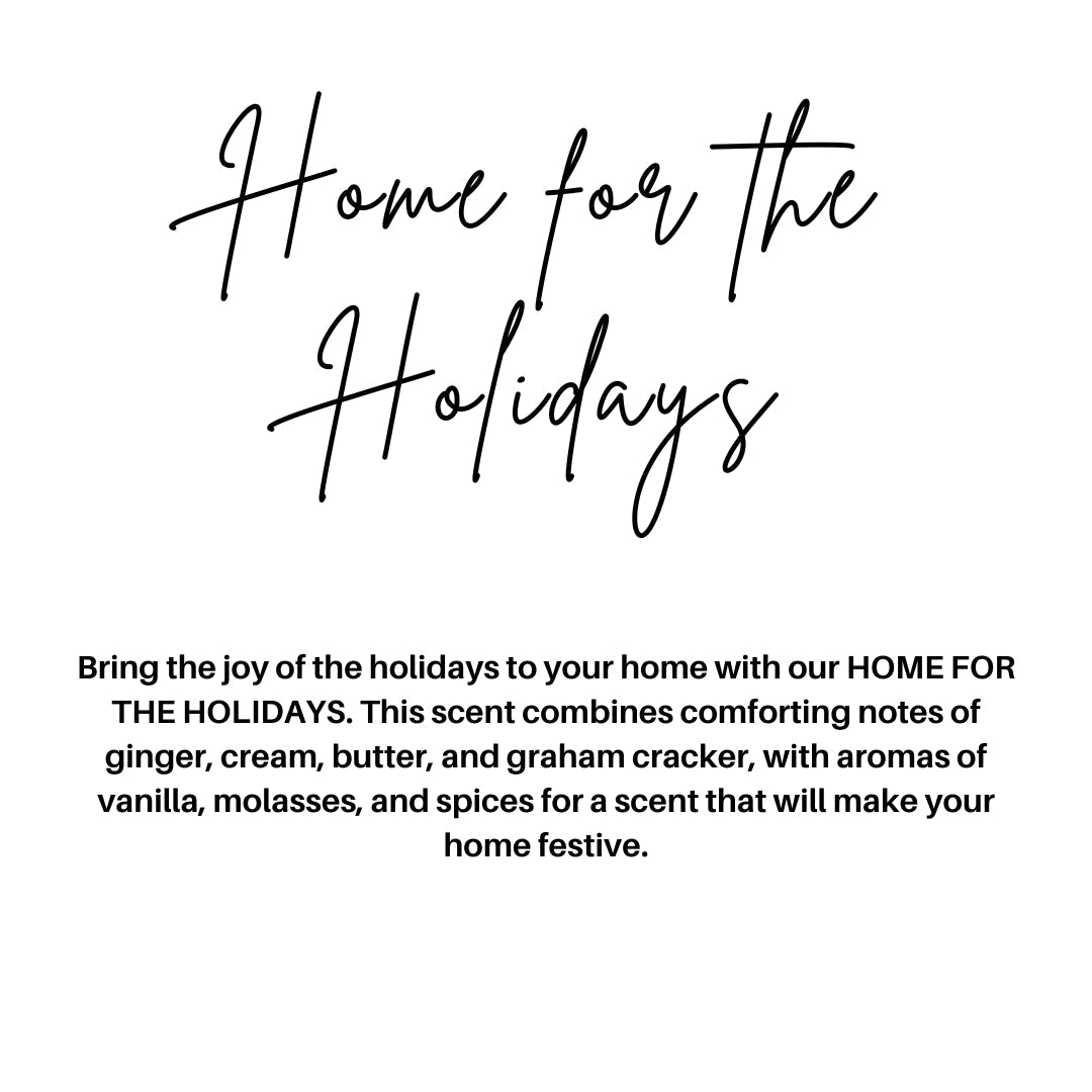 HOME FOR THE HOLIDAYS | CANDLES