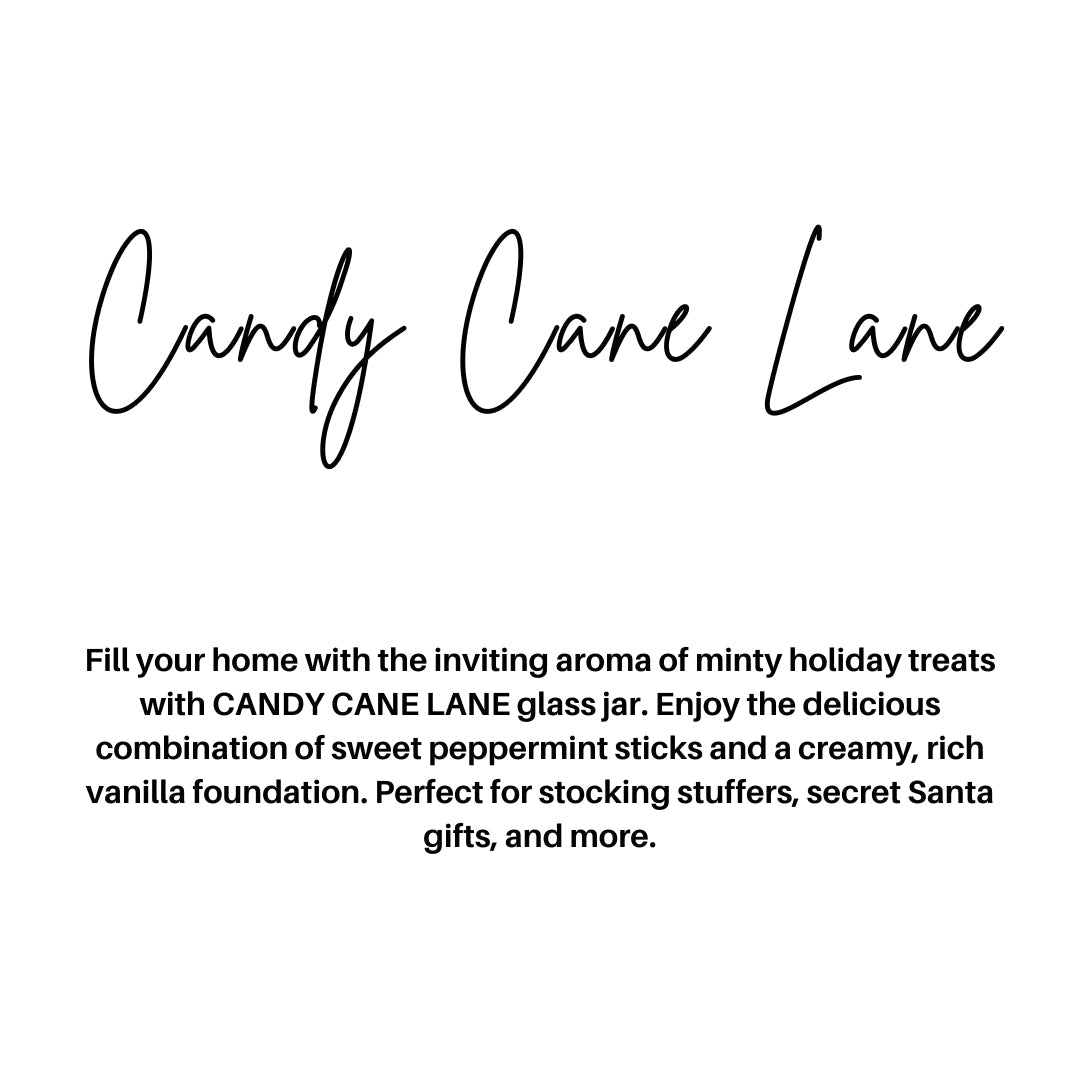 CANDY CANE LANE | CANDLES