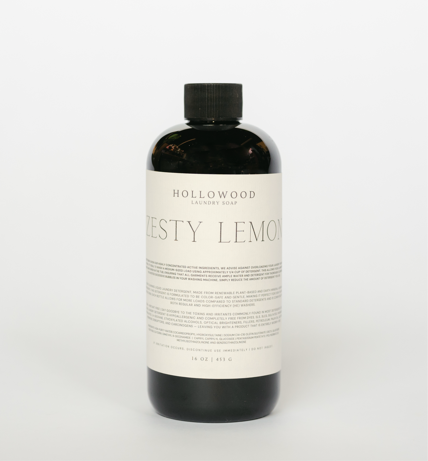 ZESTY LEMON | LUXURY LIQUID LAUNDRY SOAP