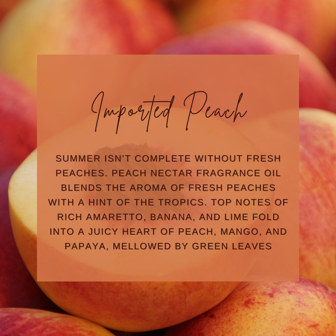 IMPORTED PEACH | WAX MELT