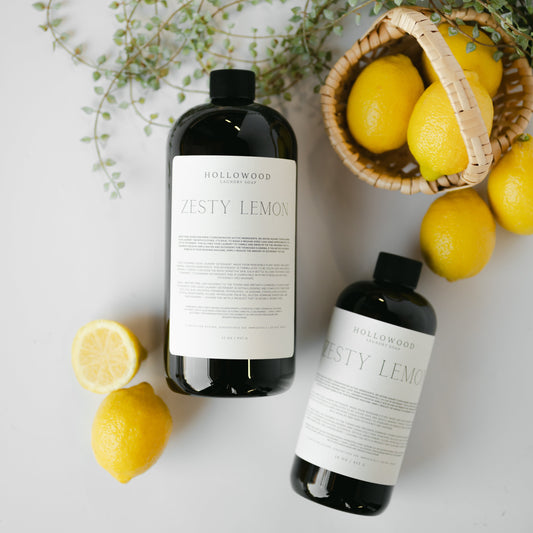 ZESTY LEMON | LUXURY LIQUID LAUNDRY SOAP