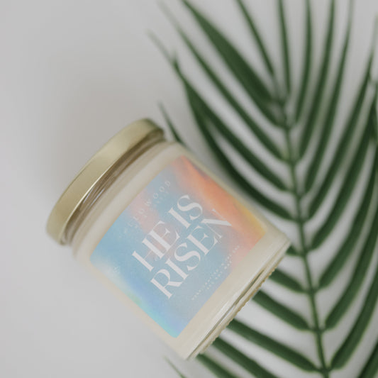 He is Risen | Easter Candle