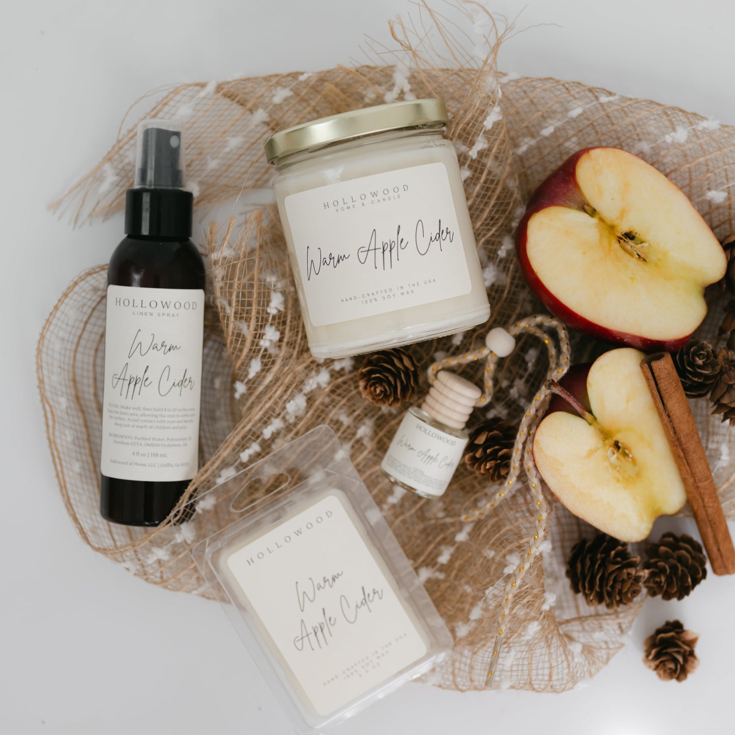 WARM APPLE CIDER | CANDLES