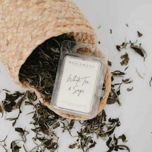 WHITE TEA & SAGE | Wax Melt