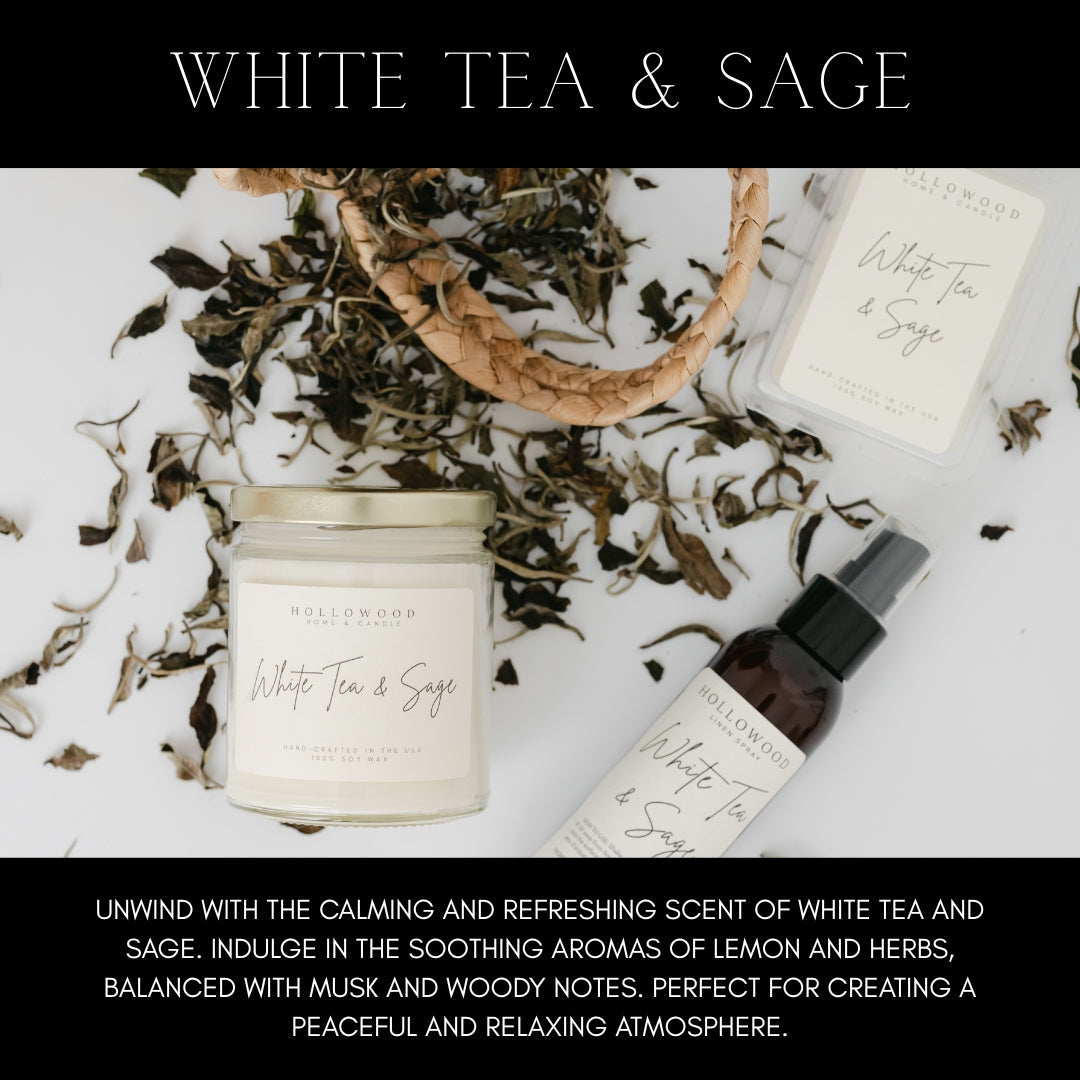 WHITE TEA & SAGE | CANDLES