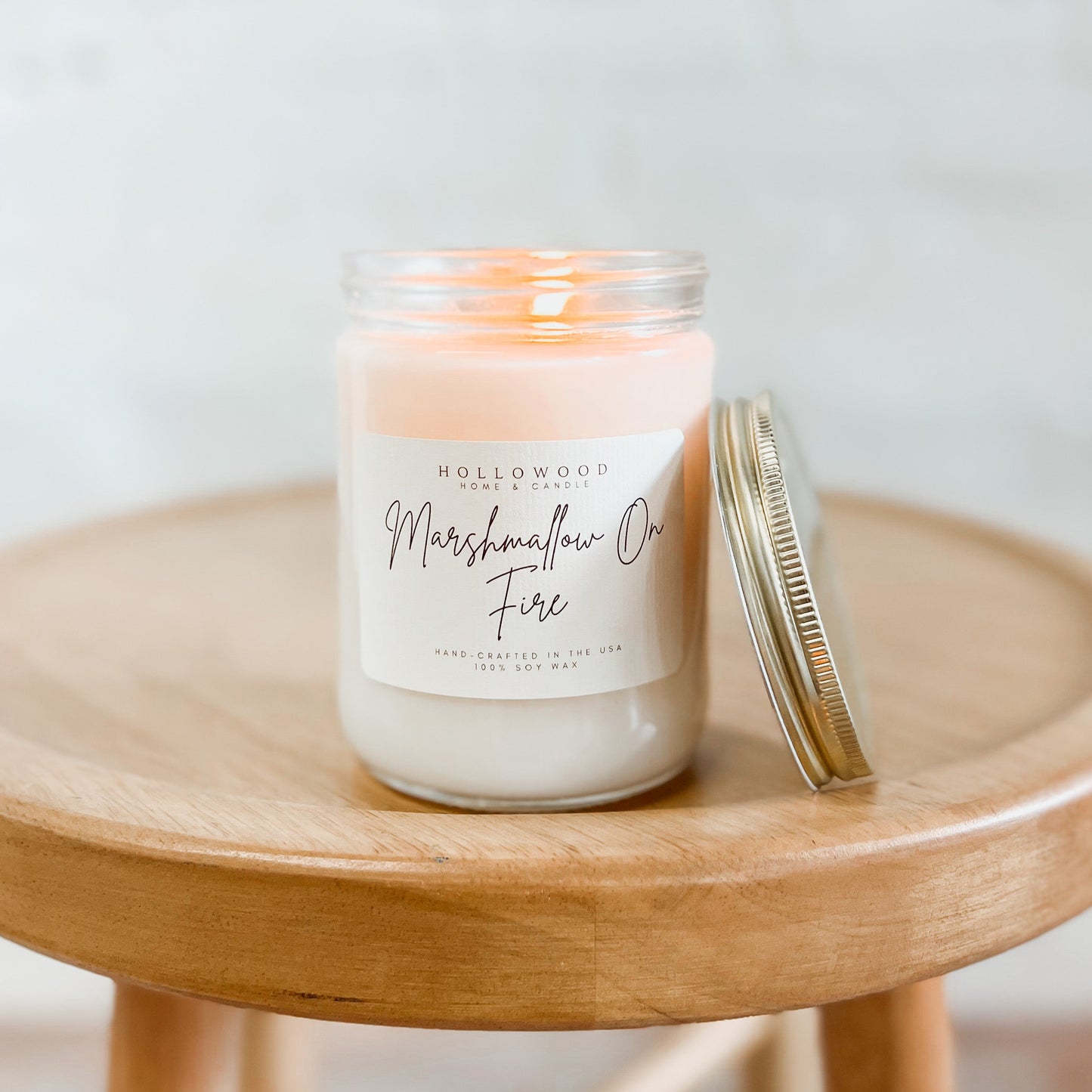 MARSHMALLOW ON FIRE | CANDLES